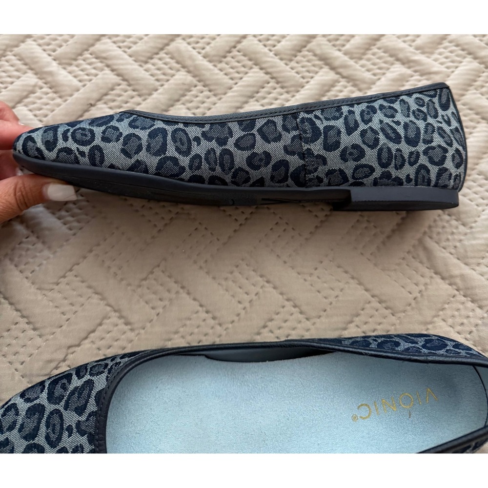 New Women's Vionic Vionic Orinda Square Toe Flat Workwear Comfort Slip On Size 9 - Picture 6 of 11